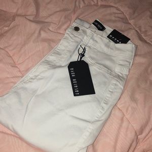 Fashion Nova White Jeans Size 15 ✨